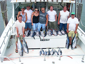 delaware charter boat fishing