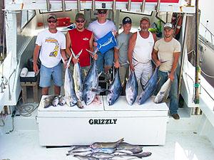 delaware charter boat fishing